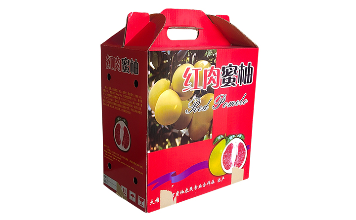 蜜柚水果包装彩盒