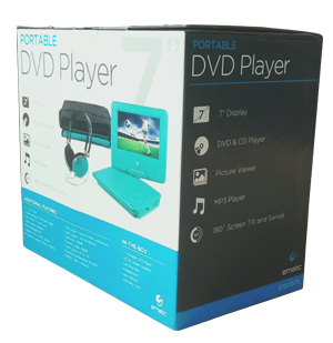 DVD播放器包装彩盒