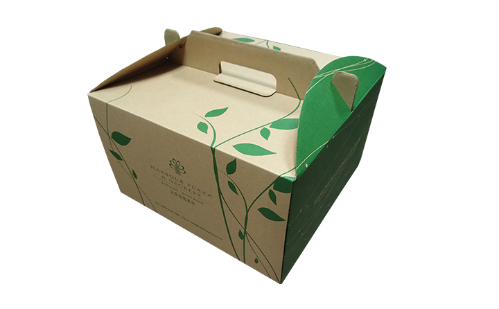 蛋糕手提包装彩盒