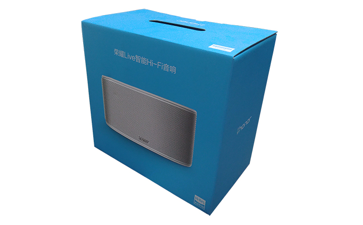 华为蓝牙音响包装彩盒