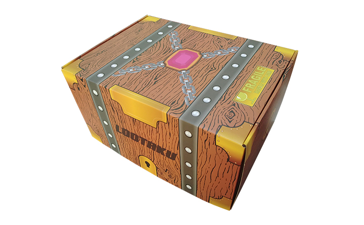 树纹路印刷彩盒