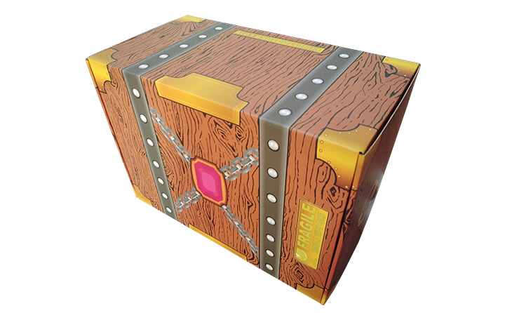 树纹路印刷彩盒