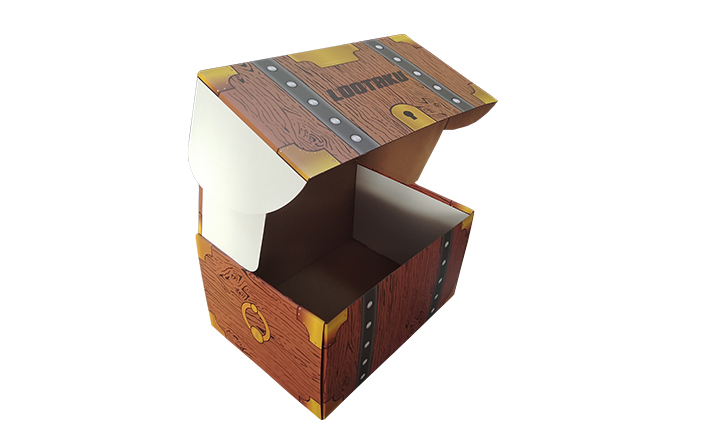 树纹路印刷彩盒