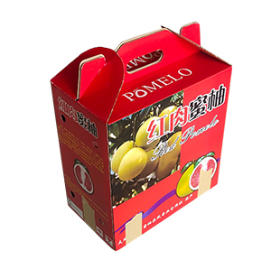 蜜柚水果包装彩盒