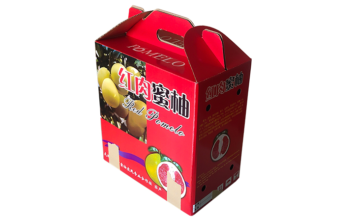 蜜柚水果包装彩盒