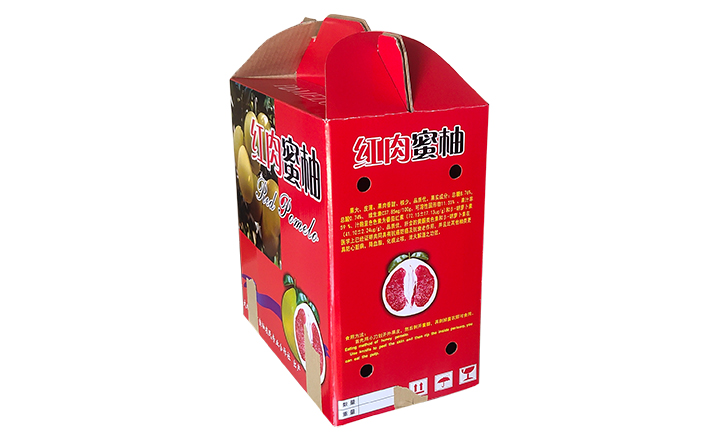 蜜柚水果包装彩盒