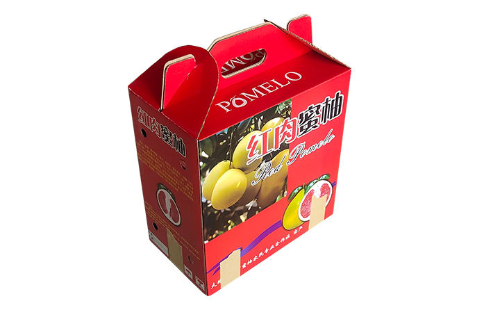 蜜柚水果包装彩盒