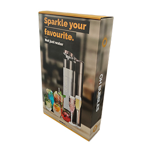 汽泡水机包装彩盒