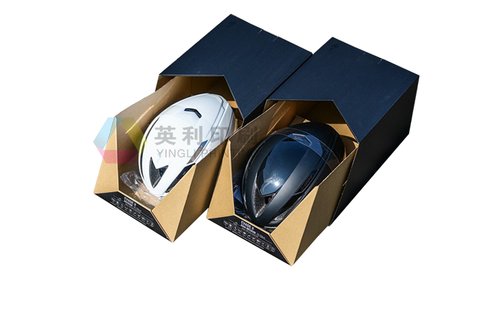 头盔包装<i style='color:red'>彩盒印刷</i>