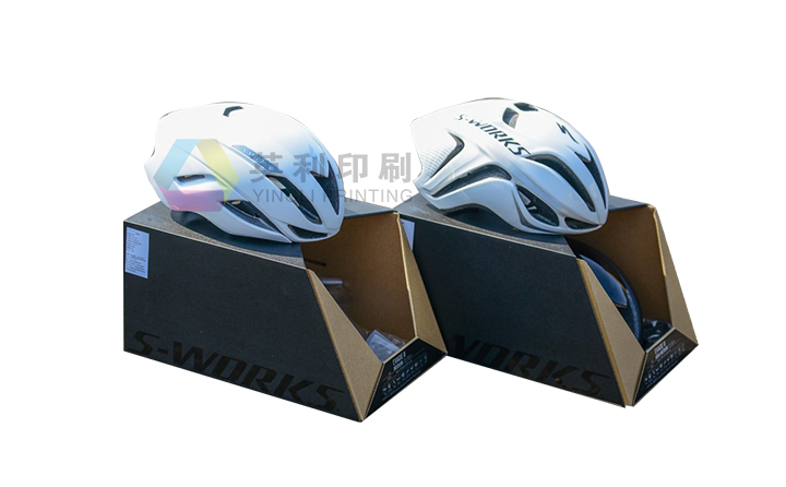 头盔包装<i style='color:red'>彩盒印刷</i>
